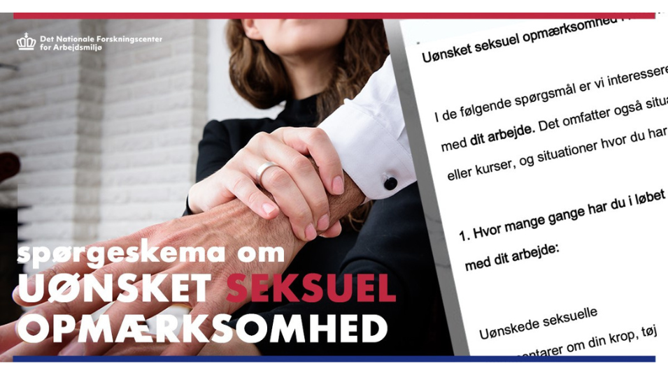 Grafik for uønsket seksuel opmærksomhed