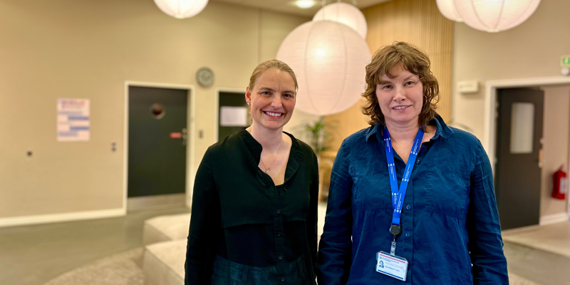 NFA-forskere står ved siden af hinanden