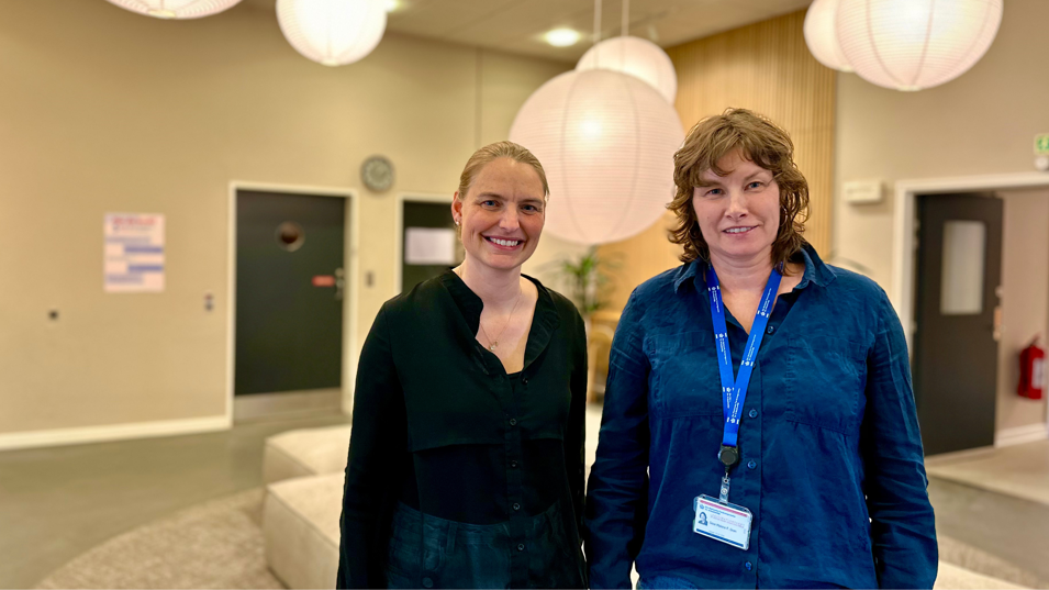 NFA-forskere står ved siden af hinanden