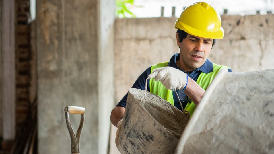 En murer blander cement