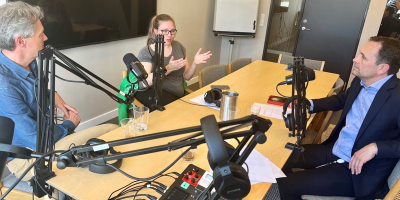 Deltagere i podcasten om smerter i kroppen