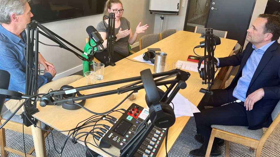Deltagere i podcasten om smerter i kroppen