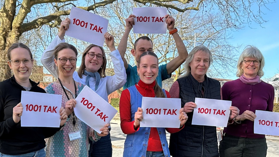 Forskere fra 1001 nat er kommet i mål med 1001 prøver