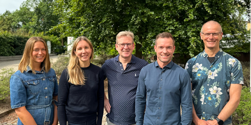 Forskerne bag projektet Sundt Hybridarbejde