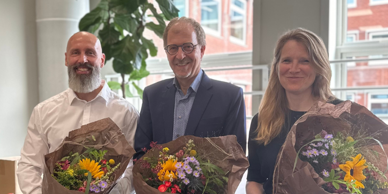 De tre professorer der holdt tiltrædelsesforelæsninger på NFA